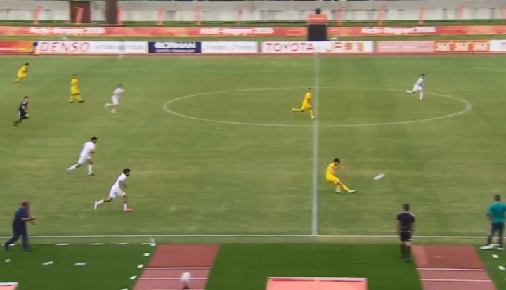 亚运会-U23国足0-0伊朗U23 小组第2末轮将战阿联酋 吴曦远射中框