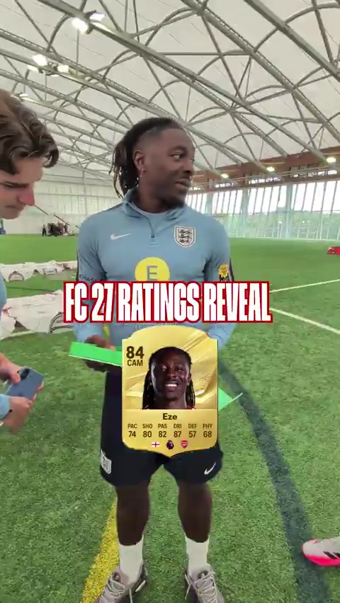 开卡FC27！凯恩：防守才49过分了吧？萨卡+安德森：速度这么慢？